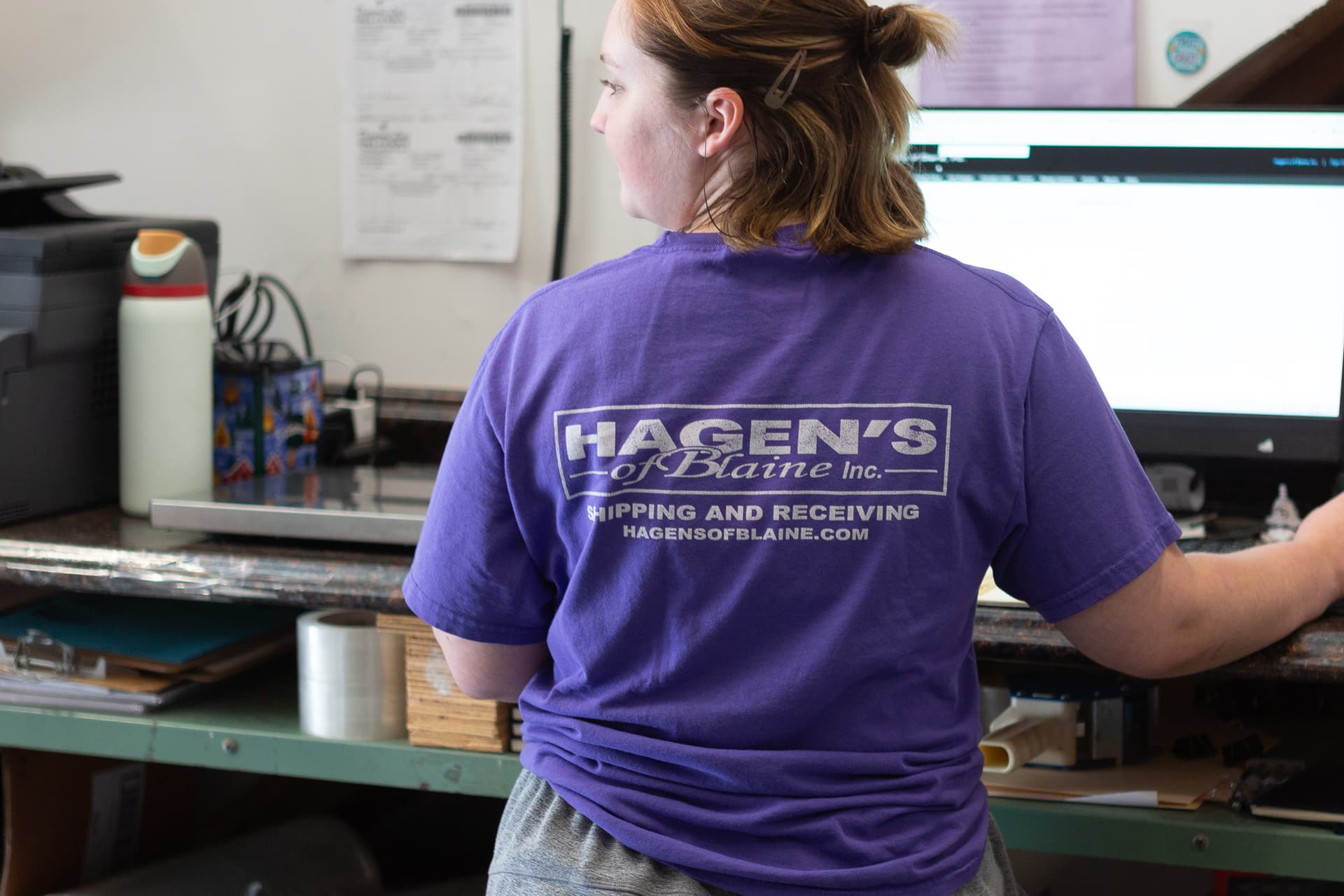 Exterior of Hagen's of Blaine